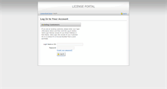 Desktop Screenshot of licensing.thinix.com